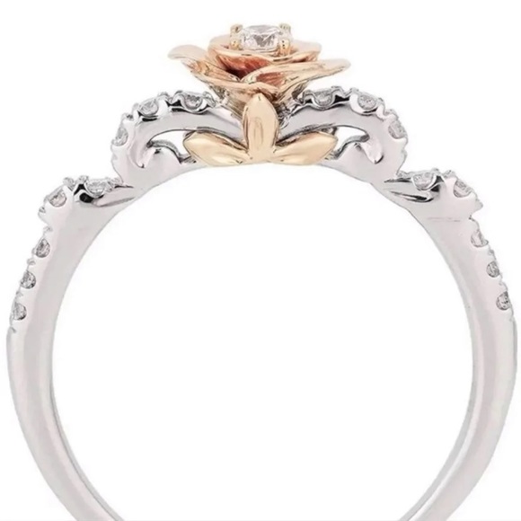 Enchanted Disney Belle Rose Ring - Picture 3 of 16